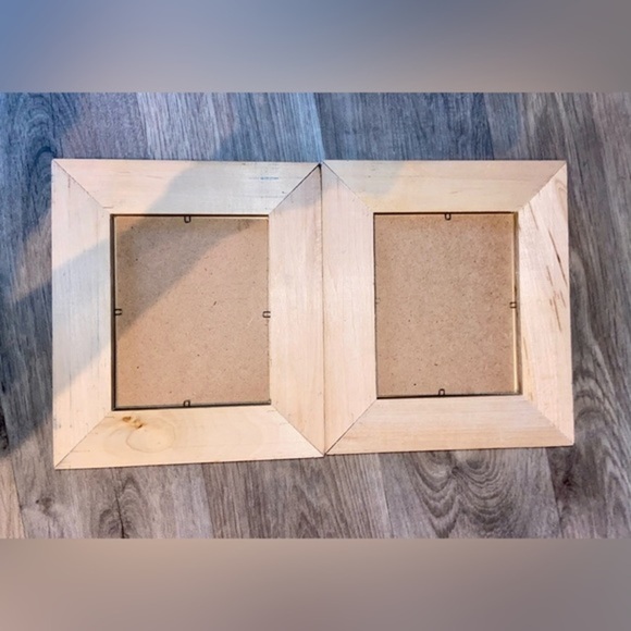 3 for 55$ Home Wall decor Set of 2 Gold paint wood frames plants begonia 7“x 8” - Picture 9 of 11